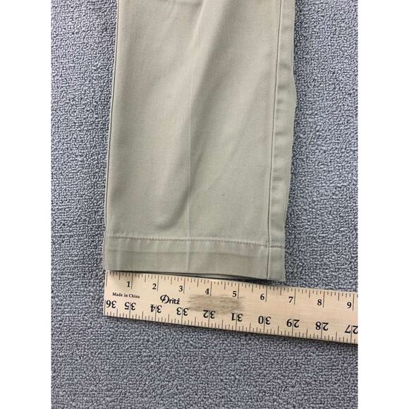 Levis Sta Prest-Pants Men 31x30 Khaki Cotton Work Wear Zip Fly Office Casual - Picture 7 of 11